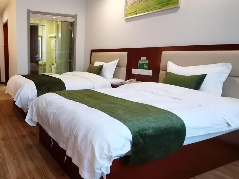 Greentree Inn Anhui Hefei Mengcheng Road Beierhuan Express Hotel Exterior photo