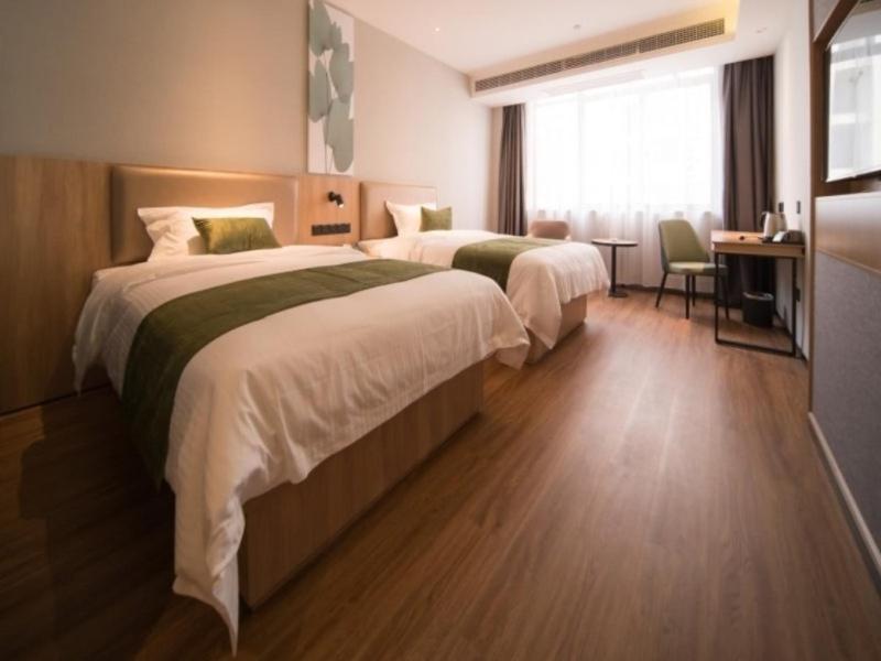 Greentree Inn Anhui Hefei Mengcheng Road Beierhuan Express Hotel Exterior photo