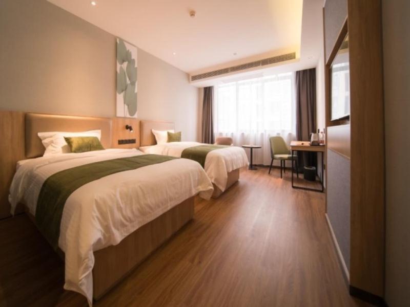 Greentree Inn Anhui Hefei Mengcheng Road Beierhuan Express Hotel Exterior photo